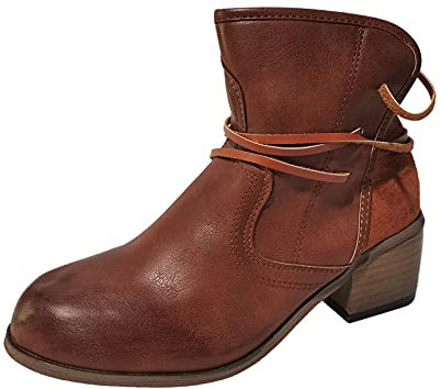 Coupon Stivali Pelosi Donna Stivali da Donna Alti al Ginocchio Anfibi Donna Estivi Stivaletti Donna Pelle Scamosciata Stivali Estivi Donna Traforati Morbidi Stivaletti Donna