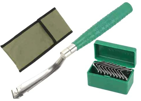 LeTkingok Raspador de Pegamento Antiguo de Aleación de Aluminio Extraíble, Embellecimiento Universal de Costura Profunda