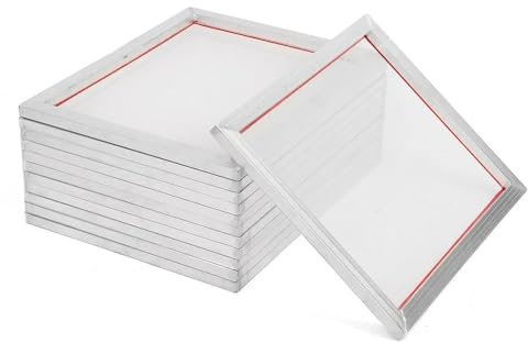 LXYTT Druckrahmen, Siebdruck-Aluminiumrahmen, Gedehnt, 120 M/300 M/350 M/380 M, Siebdruck-Polyester-Netzrahmen for Leiterplatten, 1 Stück(20x30cm,80T(200M))