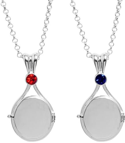 H2O Mermaid Shell Anhänger Halskette 2 Stück Halskette Mit Mermaid Melody Zirkon Medaillon Anhänger Silber Mermaid Melody Halskette Plötzlich Meerjungfrau Kette Medaillon Für Frauen Teenager Mädchen