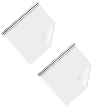 Mikikit 2 Adesivi Murali Con Vernice in Lattice Trasparente Protezione Paraschizzi Carta Da Parati Impermeabile Sbattere Scudo Rivestimento Bullone Slick Auto Pp Transparent