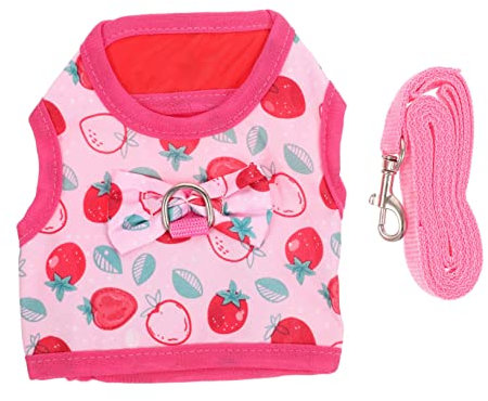 TOBBOMEY Kaninchenleine Für Häschen Haustierleine Langlebiges Laufseil Leine Für Kleine Haustiere Ausbruchsichere Häschenleine Praktische Haustierleine