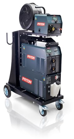 PATON ProMIG 500A MIG Welder 3-in-1 Pulse Welding Machine MMA/TIG Lift 400V | Extended kit with trolley and autonomous liquid cooler, reinforced MAXwire feed system, aluminium wire mode, VRD
