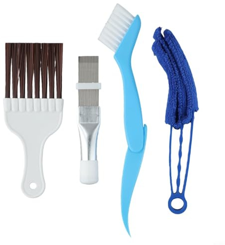 Lot de 4 brosses de nettoyage pour climatisation et radiateur