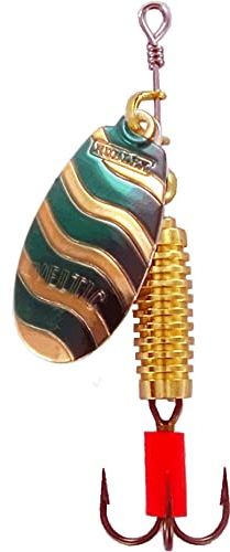 RUBLEX - 5 Cucharillas de Pesca VELTIC-2 CNV 3,50 GMS.