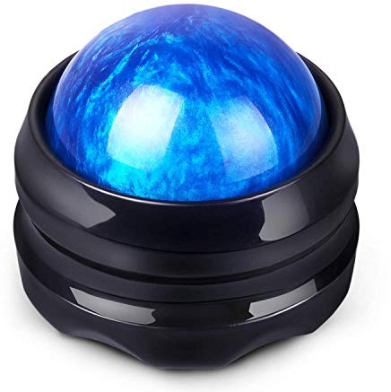 Solacium Manual Massage Roller Ball - Massager and Therapy Tool for Sore Muscles, Shoulders, Arms, Neck, Back, Feet, Body, Deep Tissue, Stiffness, Joint Pain, Stress Relief