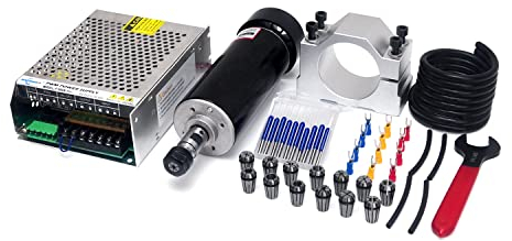 Daedalus Kit de Motor de Husillo Cepillado CNC, 500 W, ER11