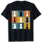 Retro scacchi Vintage Art Consiglio Scacchi Player Pezzi reg Maglietta