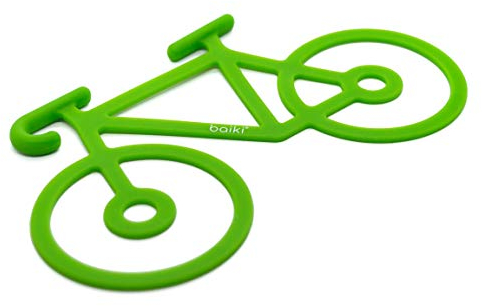 baiki Fahrrad Universal-Spanngummi, Handy Taschenlampe Jacke Werkzeug Halterung. Silikonband, extra stark – Gepäckspanner, Expander, Gummiband (Grün_)