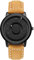 EUTOUR Uhren Herren Herrenuhr Magnet Uhr kein Glas Kugellager Quarz Armbanduhr für Männer mit Leder Armband Hellbraun-40mm