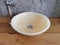 Waschbecken aus Marmor Onyx 17 Durchmesser 43 cm Foto Real des Waschbeckens Waschbecken Waschbecken Bad Aufsatz