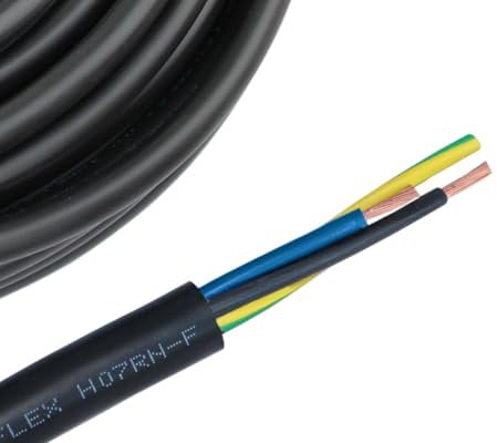 H07RN-F 3x1,5mm² Gummikabel Meterware 10-100 Meter, Länge:100 Meter