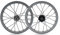 Fixed Gear 14 Zoll 12 Zähne 20 Speichenfelgen BMX Laufradsatz V Bremsräder Fixie Singlespeed Fahrrad vorne & hinten Set für Kinderfahrrad Faltrad Bi