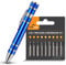 SOL 9-in-1 Precision Screwdriver Set - Tiny Screwdrivers for Glasses, Watches, Laptops, and PCs - Small Screwdriver Kit for Repairs, Miniature Screwdrivers for Tightening and Maintenance