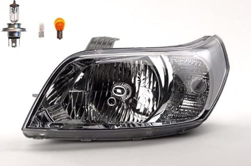 Johns, Scheinwerfer Halogen passend für Chevrolet Aveo 08 04/2008- Links + Leuchtmittel