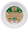 Tessera Bio Products QXR18RFSC - Platos de papel redondos (18 cm de diámetro, 10 unidades), color blanco
