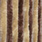 Moritz Flauschvorhang aus Chenille 90 x 220 cm braun beige Türvorhang als Fliegenschutz Insektenschutz für Camping Wohnwagen