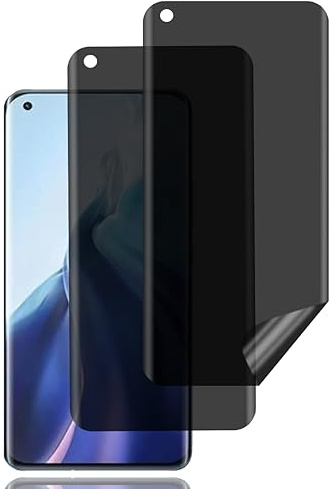 BCHKLAI Protector Pantalla Privacidad para Xiaomi Mi 11 [2 Piezas] | Antiespia Película TPU Flexible, Anti-Rasguños, Sin Burbujas, Anti-Espía Protector Pantalla para Xiaomi Mi 11 5G