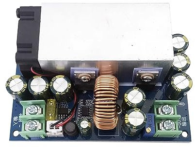 Módulo Boost, 300W DC 12V 19V 24V A 36V 48V 60V Adaptador Convertidor de Voltaje Ajustable para Convertir Voltajes Menores en Voltajes Más Altos