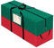 EYQ Aufbewahrungstasche, Auflagentasche Gartenauflagen Polsterauflagen Schutzhülle Wasserdicht Oxford Gewebe Aufbewahrungstasche mit Tragegriff für Weihnachtsbaume, Rot Grün(172 x 50 x 76 cm)
