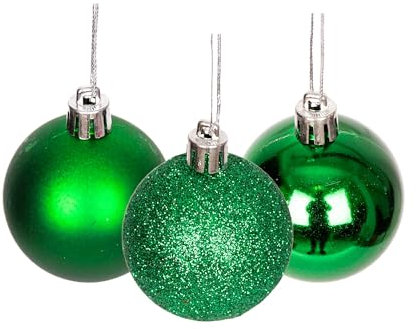 50mm/18Pcs Christmas Baubles Shatterproof Dark Green, Christmas Tree Decorations Ball Ornaments Balls Xmas Hanging Decorations Holiday Decor - Shiny,Matte,Glitter