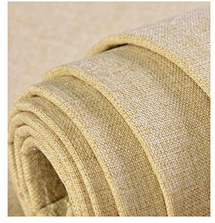 Panneaux muraux Autocollants - Tissu en Lin et Mousse, Tissu rembourré à décoller et Coller de 5 mm - Anti-Collision/Isolation phonique, Doublure décorative pour Mur de télévision,