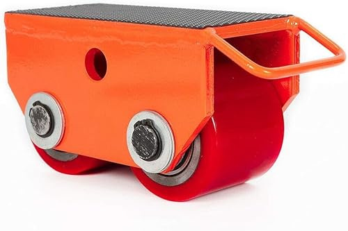 2.5T Heavy Duty Machinery Roller,Mover Cargo Trolley Dolly Skate 5500 LB,Schwerlastfahrwerk Schwerlastrollen 23 x 10x 11cm