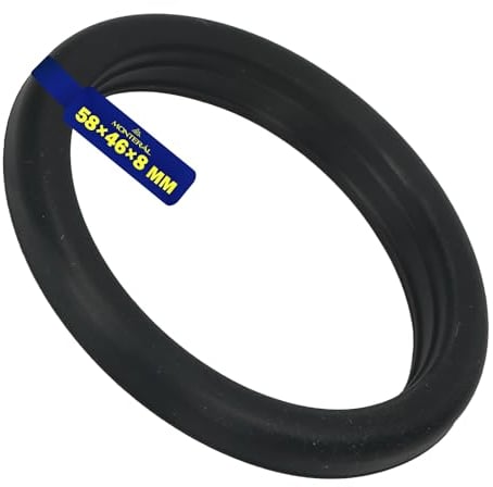 MONTERAL Junta 58x46x8 mm para Bandeja de Cafetera con Código Original AS00005075 5313221491 para DeLonghi para Ariete Garantía de 10 Años