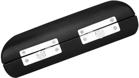 ibasenice Flötenkopfschutzhülle Leder Mundstücketui Kompakt Robust Aufbewahrungsbox Für Flötenmundstücke Reiseinstrument