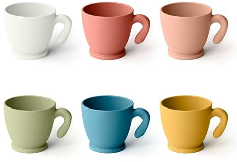 Guzzini Lot de 6 tasses à café Coffee Pop Chef Line Multicolore