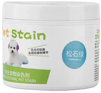 Tinte para el Cabello de Perros, Tinte para Perros, Tinte para el Cabello para Mascotas, Agente Colorante Temporal No Tóxico para Pieles de Perros para Teñir el Cabello de