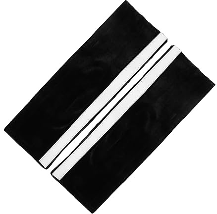KITANDOVE 2pcs Refrigerator Handle Covers Fridge Handle Protectors Easy to Install Washable Black Case for Kitchen Appliances Microwave Oven and Dishwasher