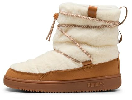 Puma Snowbae Suede WNS Sneaker für Damen, Frosted Ivory Caramel Latte, 41 EU