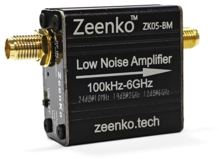 AURSINC ZK05-BM Rauscharmer Verstärker 100 kHz - 6 GHz, 24 dB Verstärkung LNA-Vorverstärker