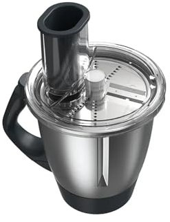BVMKNI Cortador de Verduras Thermomix, Accesorios for batidora Thermomix TM5 TM6, Juego de Cortador Multifuncional A+B de Acero Inoxidable