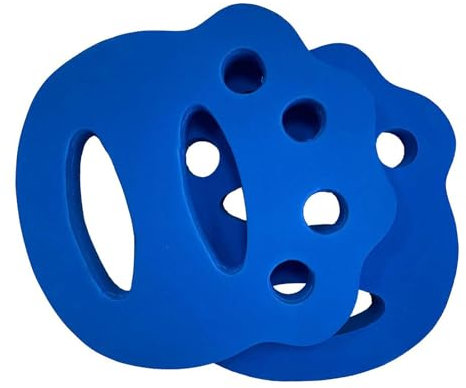 predolo Coppia di Palette per Esercizi in Acqua per Adulti E Bambini Che Praticano Il Nuoto, Blu