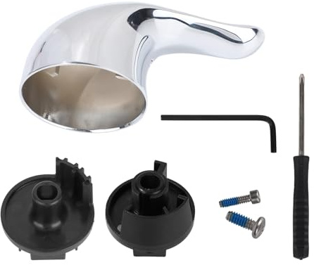 Goktvai 100657 Shower Handle Lever for Moen, Zinc Alloy Shower Handle Replacement Compatible with Moen Posi-Temp & Moentrol Valve Systems
