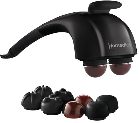 Homedics Twin Percussion Pro Dual Node Massager with Heat