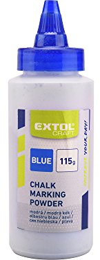 EXTOL CRAFT Maler-Markierkreide, 100g, blau