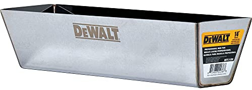 DEWALT 14 Drywall Mud Pan | Stainless Steel | DXTT-2-334
