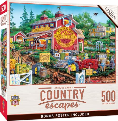 MasterPieces Country Escapes Antique Barn Blandade färger