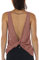 icyzone Damen Sport Tops Rückenfrei - Ärmellose Yoga Gym Oberteil Shirt Fitness Tank Top (S, Dusty Pink)