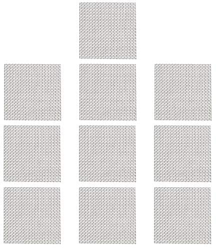 SENZEAL 10 Stück Aquarium Pflanzen Mesh Aquarium Rostfreier Stahl Moos Pad Boden
