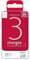 Juice Power bank, Red, 3 Charges