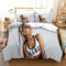 Bettbezug Mit 2 Kissenbezügen Ariana Grande Bettwäsche Mit Reißverschluss Mikrofaser Double Size Bettwäsche Set (Stil 01,220 x 240 cm)