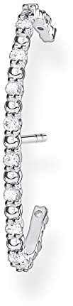 Thomas Sabo Einzel Ohrstecker weiße Steine silber 925 Sterling Silber H2155-051-14