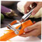 Hotaden Stainless Steel Potato Cucumber Carrot Grater Julienne Peeler Vegetables Fruit Peeler Double Planing Grater Tools