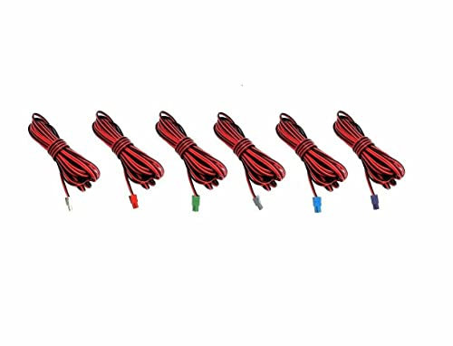 6X Pcs Speaker Sound Red Black Wires Cords Cables Compatible For Sony Home Cinema Theater