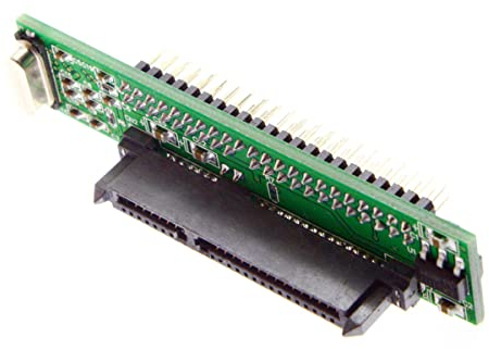 Cablecc Adaptateur convertisseur SATA femelle vers IDE 44 broches PCBA pour ordinateur portable et disque dur 2,5