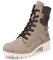 Rieker Damen Schnürstiefeletten X5720, Frauen Stiefeletten,Kurzstiefel,uebergangsschuhe,uebergangsstiefel,Chukka Boots,beige (64),39 EU / 6 UK